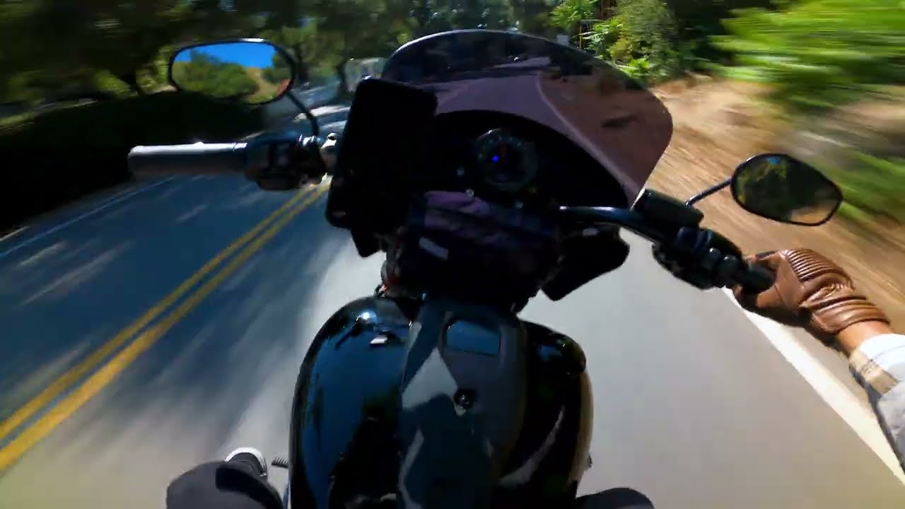 Dirt Roads & Canyons | Harley Davidson Low Rider S | Pure Sound [4K]