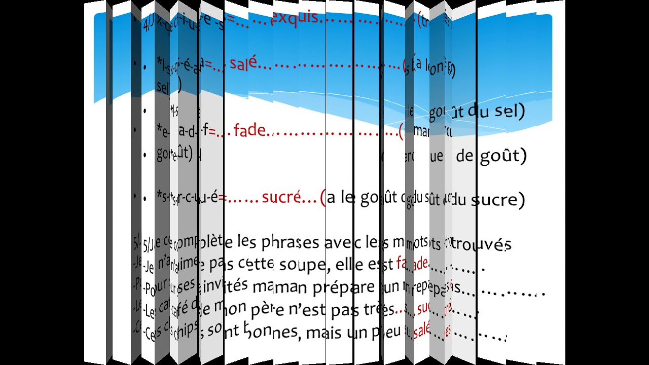 Page vocabulaire6