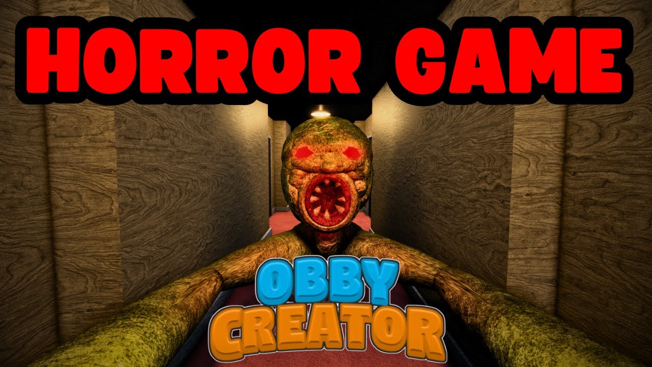 Can you make a GOOD HORROR GAME in Obby Creator? (Part 1)