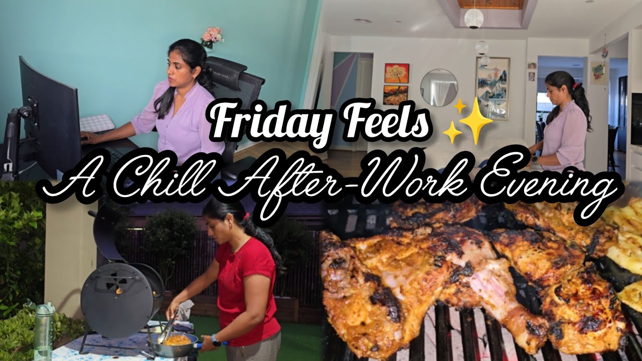 Working day evening routine|special grilled chicken|quick shopping and cooking|#dayinmylife 
