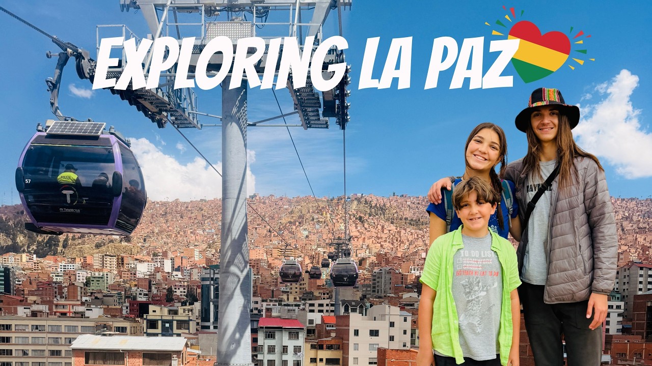 The City You Cross by Cable Car 🚡 | Exploring La Paz, Bolivia 🇧🇴