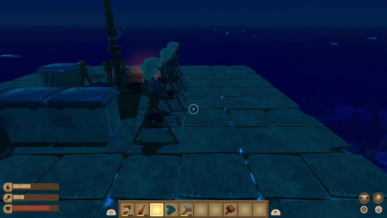 RAFT[PS5]　イカダ生活やってみるﾖ
