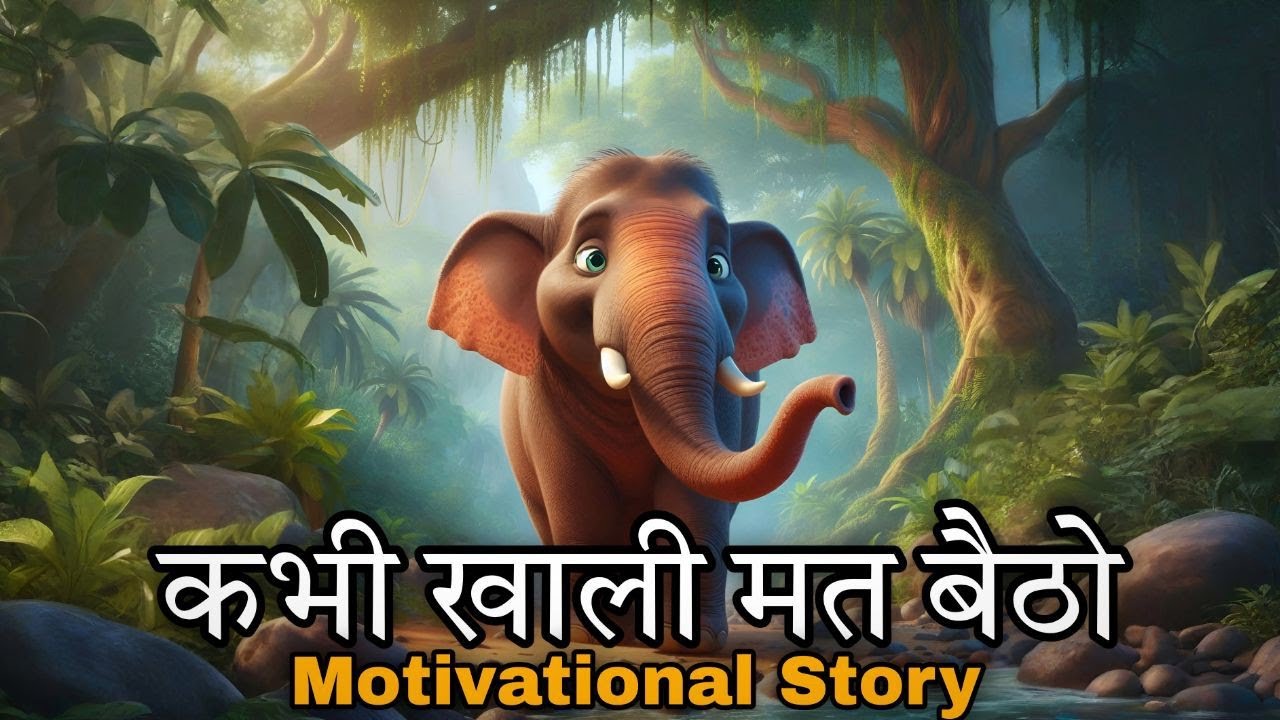 कभी खाली मत बैठो ( Kabhi Khali Mat Baitho ) Motivational Story About A Never Sit Ideal | Tales World