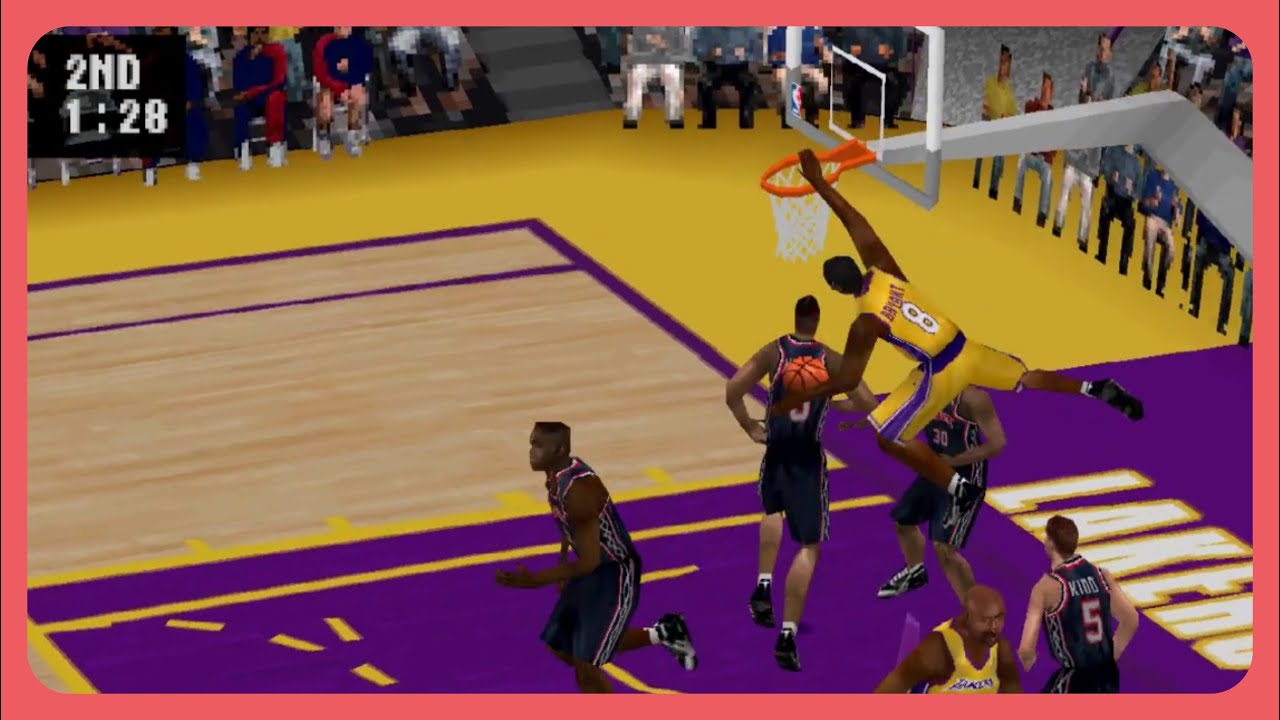 NBA Live 2003 - PSX / PS1 One Gameplay (2002) HD