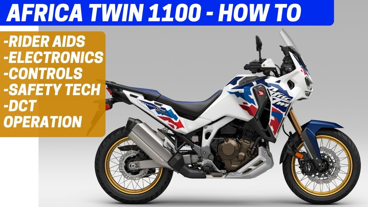 Africa Twin Owners! How to Use DCT, Electronics, Suspension & Ride Modes