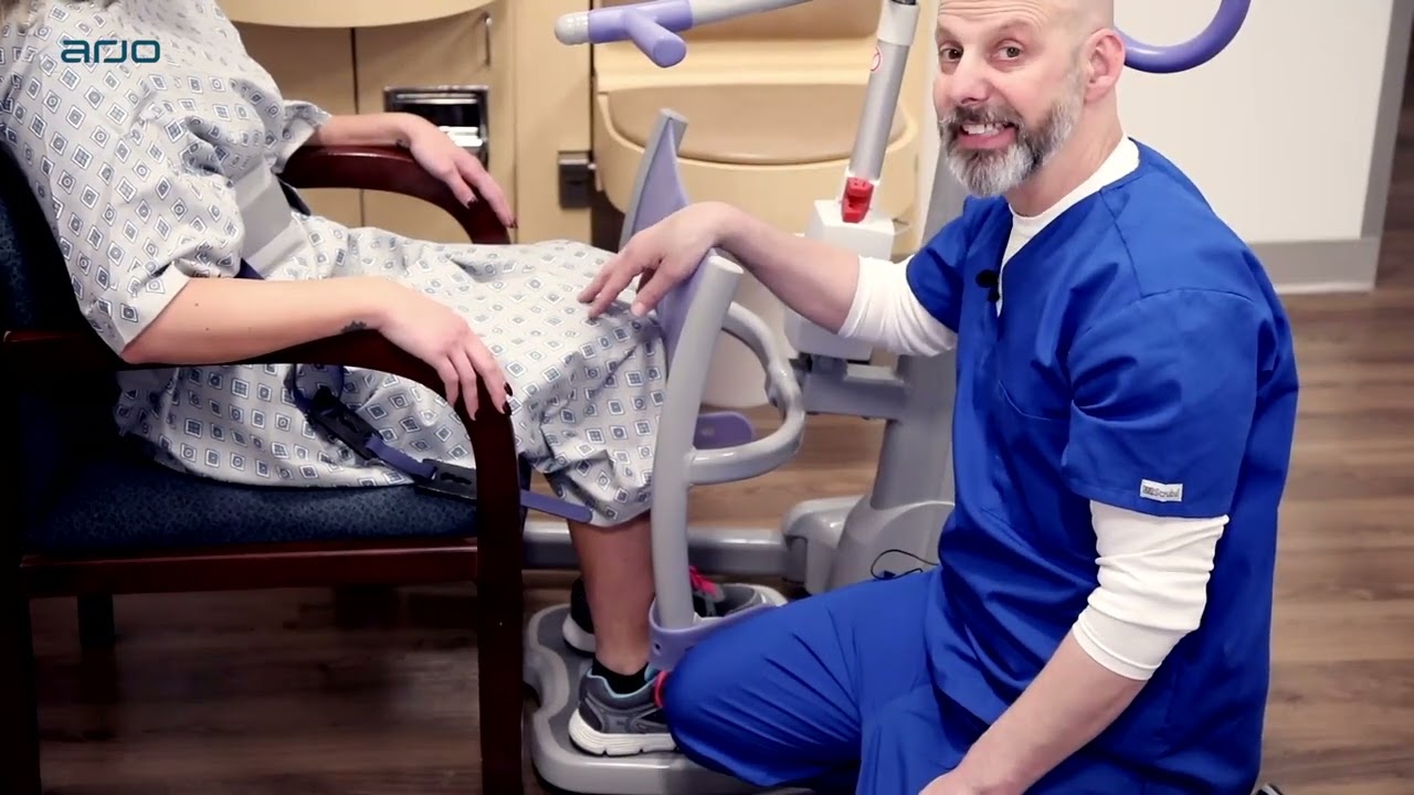 Arjo Sara Flex Clinical In service video 01 0 US EN