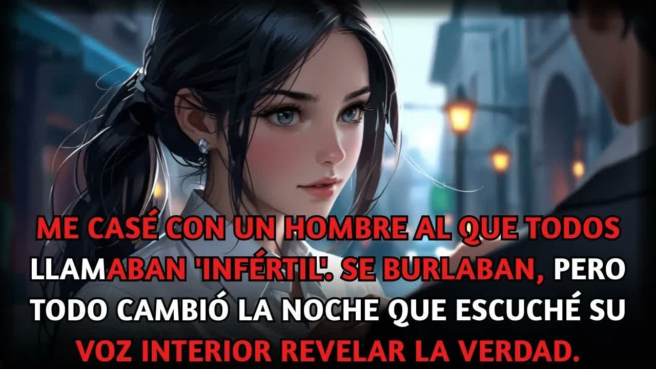 Me casé con un hombre 'infértil' que todos burlaban, pero todo cambió al oír su voz interior.