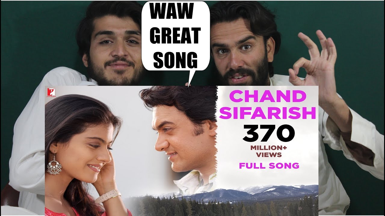Chand Sifarish  Full Song  Fanaa  Aamir Khan Kajol  Shaan Kailash Kher  JatinLalit | AFGHAN REACTION