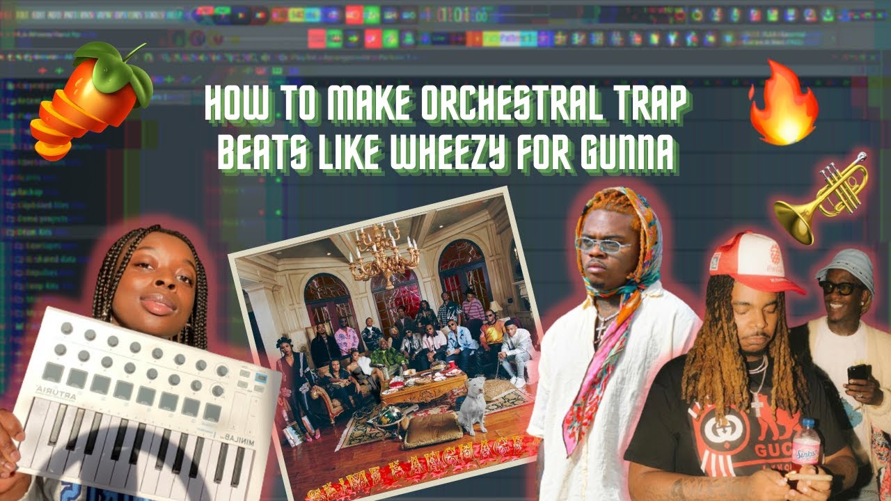 How To Make Orchestral Brass Trap Type Beats Like Wheezy 🎺 | FL Studios Tutorial | Slime Language 2