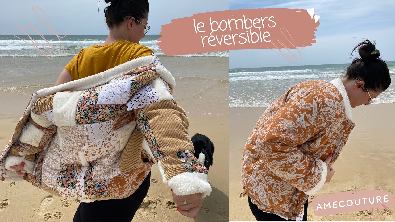 je coud un bombers réversible