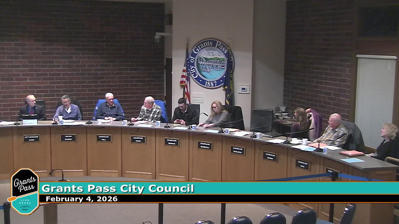 City of Grants Pass City Council Meeting February 4, 2026