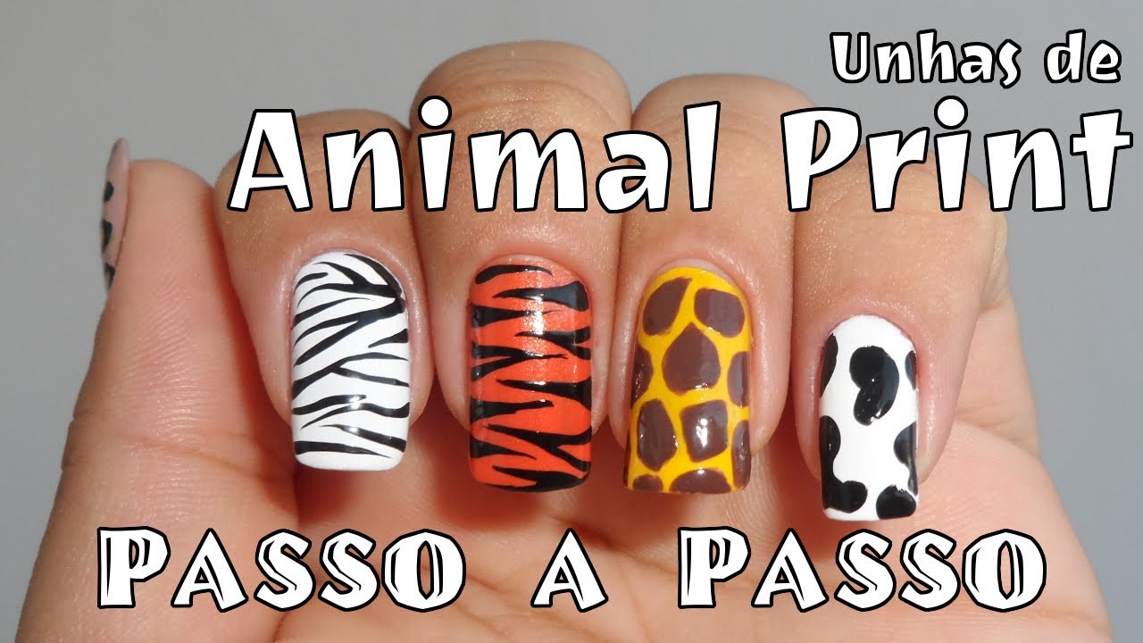 Como Fazer: Unha Decorada - Especial Animal Print
