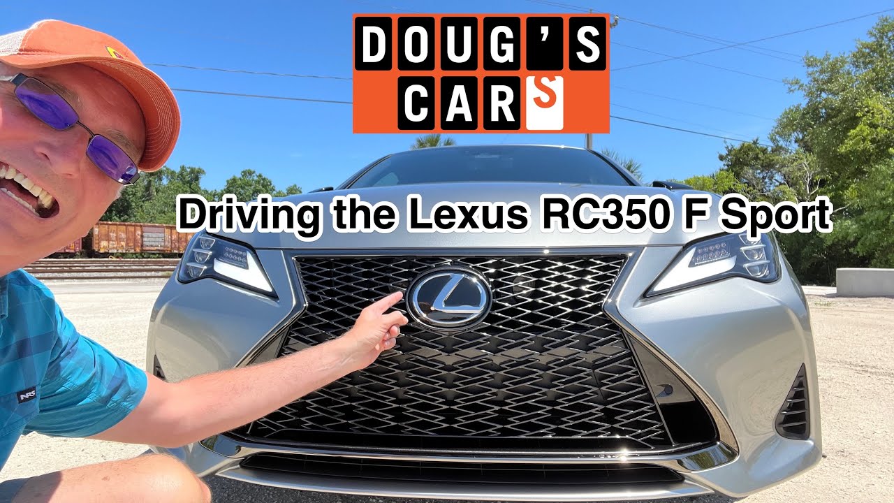 За рулем Lexus RC350 F Sport