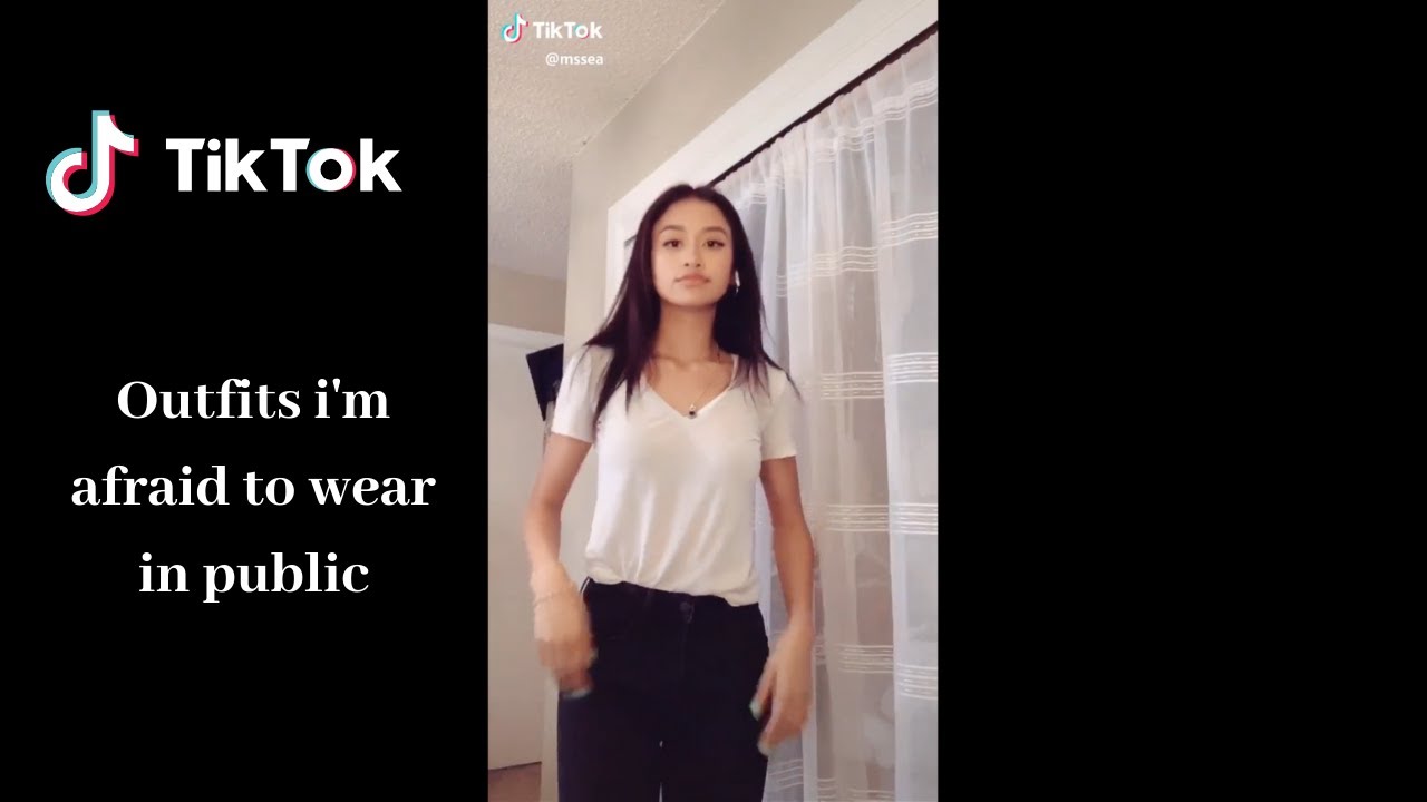 Outfits i'm afraid to wear in public Tik Tok Trend