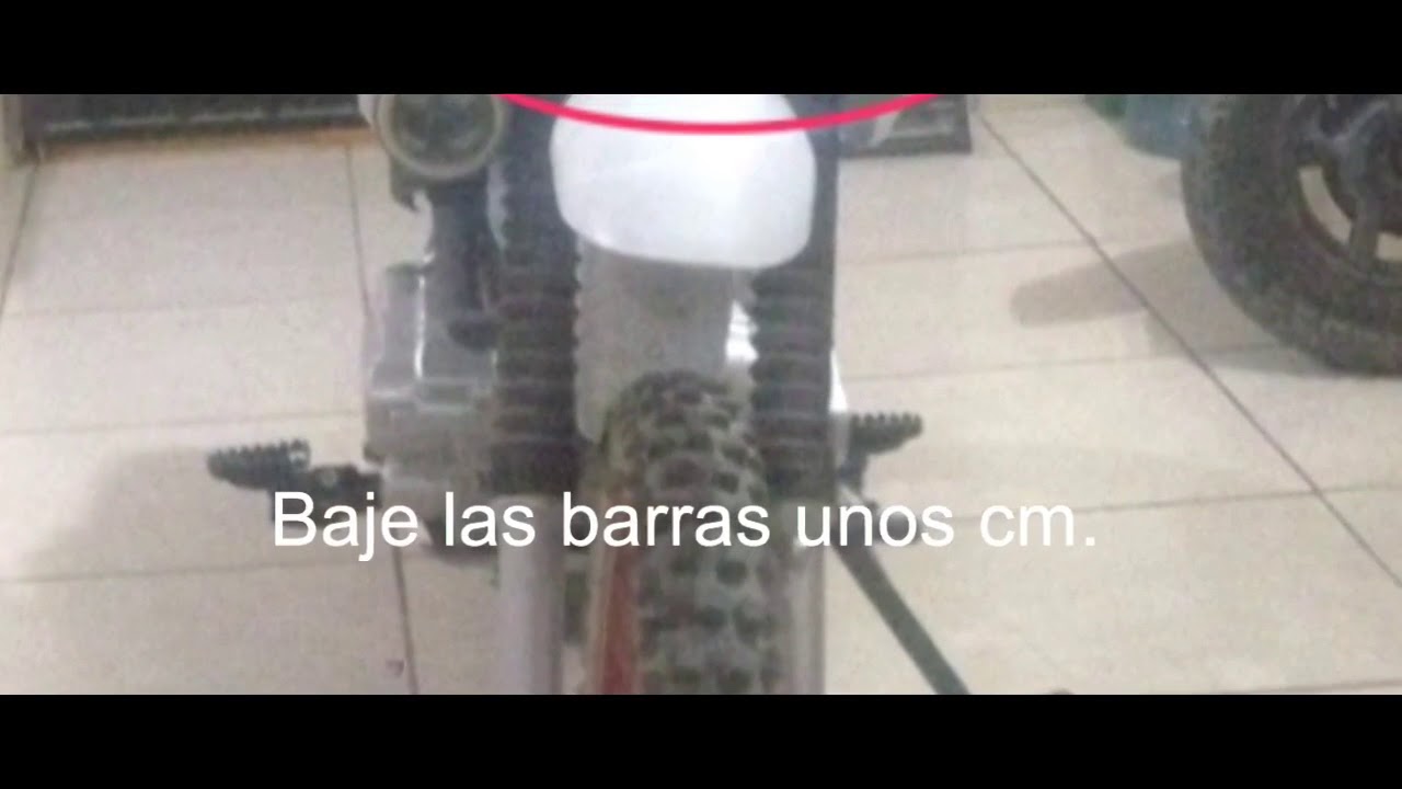 Dm 125 2018 de Italika algunas modificaciones sencillas