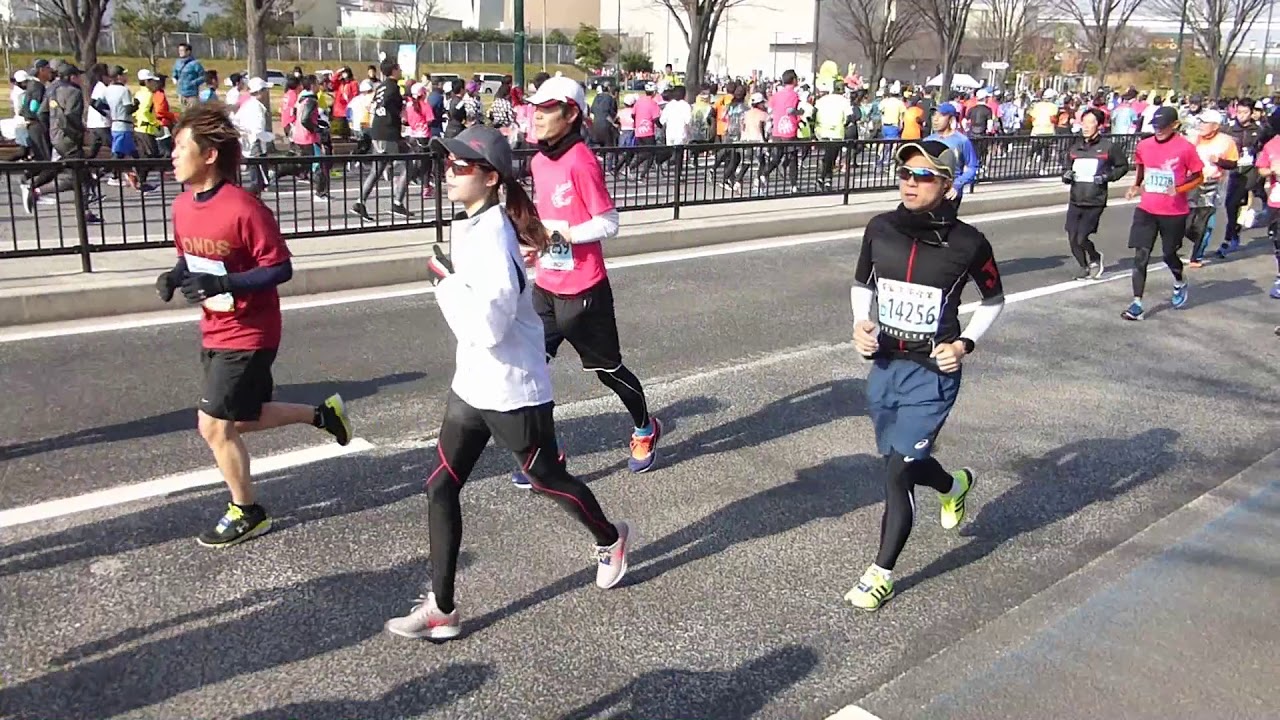 北九州マラソン2019八幡東イオン前