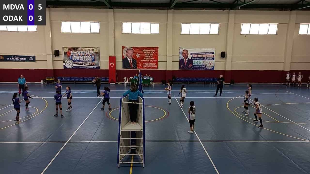 Merve Dalbeler Akademi - Odak Spor Kulübü / Küçük Kızlar İst. Gelişim Ligi 3.Bölge C Grubu - 1.Set