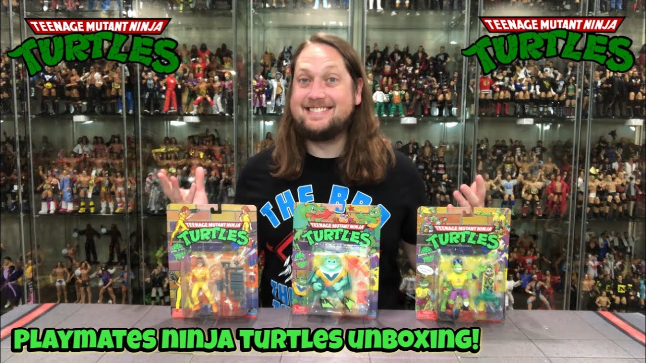 April O’Neil, Mondo Gecko & Ray Filet Teenage Mutant Ninja Turtles Unboxing & Review!