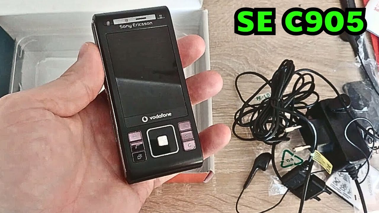 Sony Ericsson C905 Rozpakowywanie (2008)