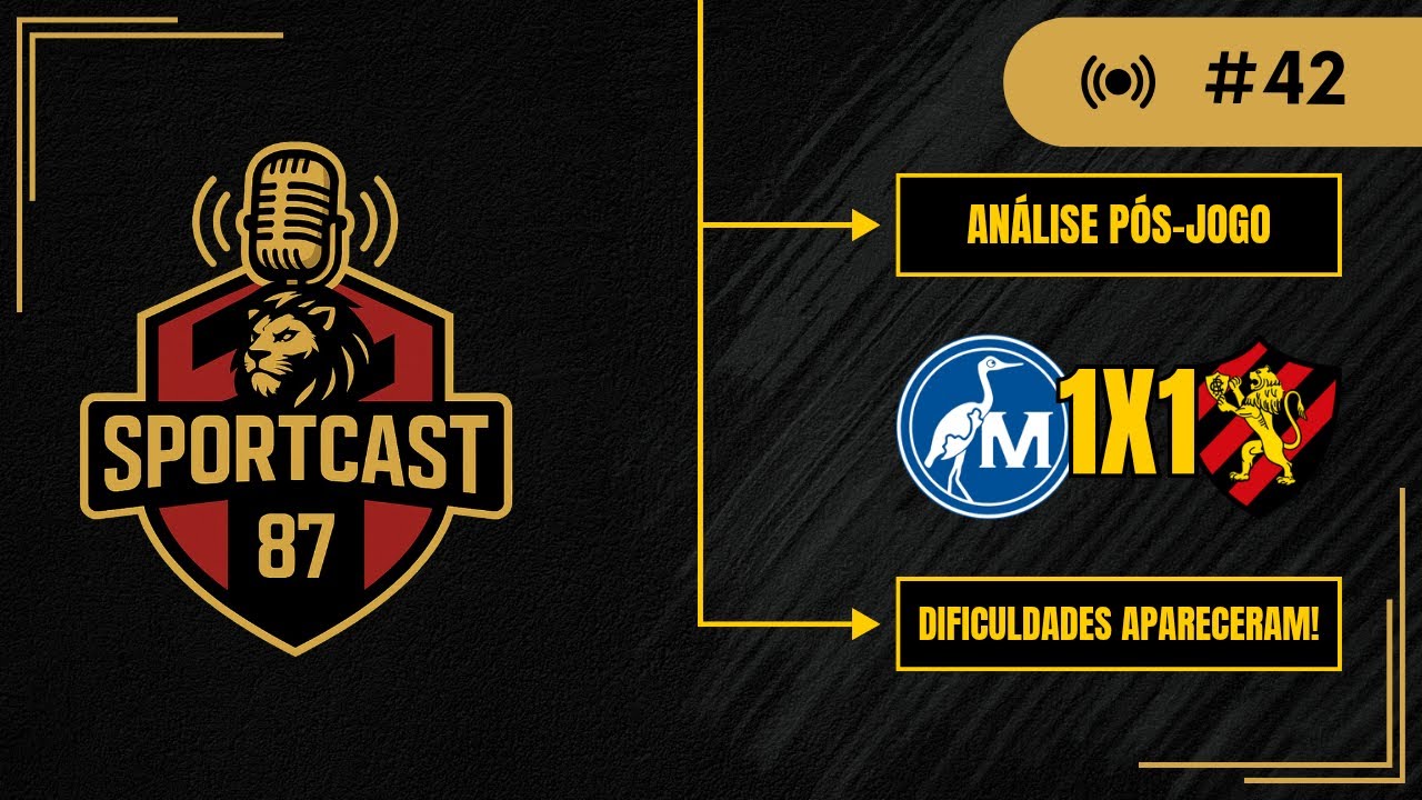 SPORT CAST 87 - EPISÓDIO #42 | TUDO SOBRE O SPORT CLUB DO RECIFE (AO VIVO)