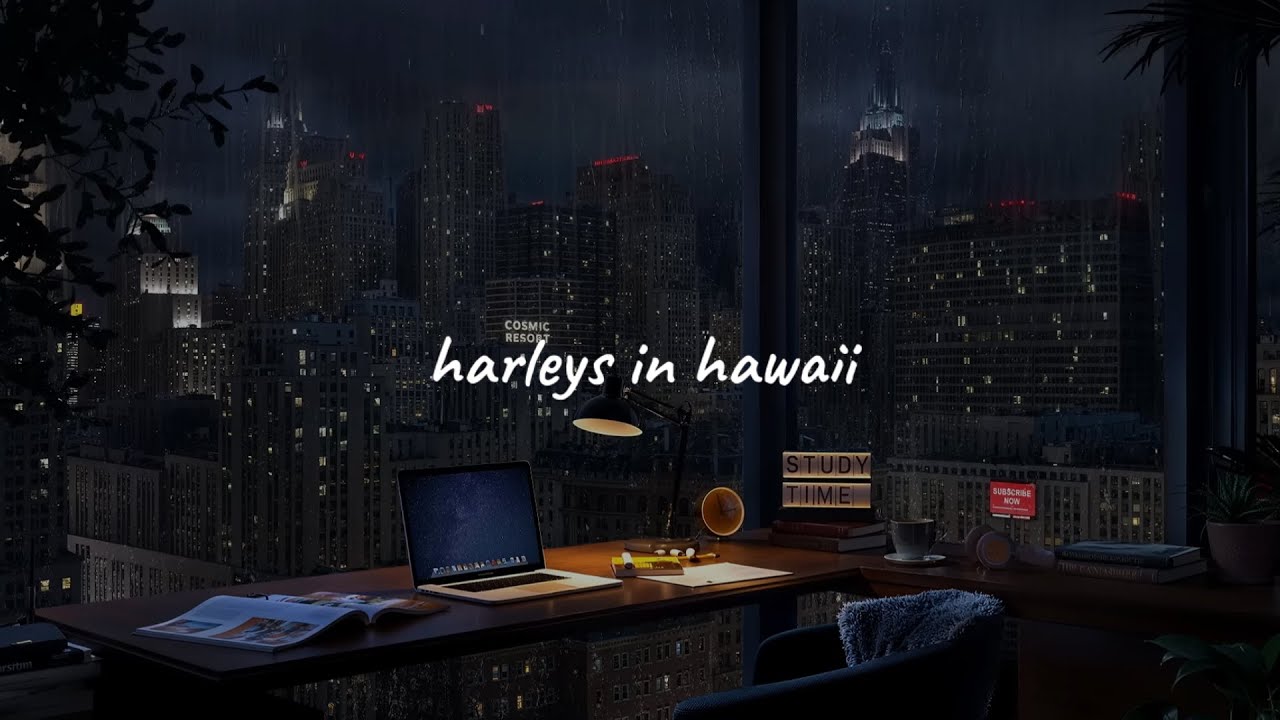 katty perry - harleys in hawaii (slowed, reverb + lyrics)