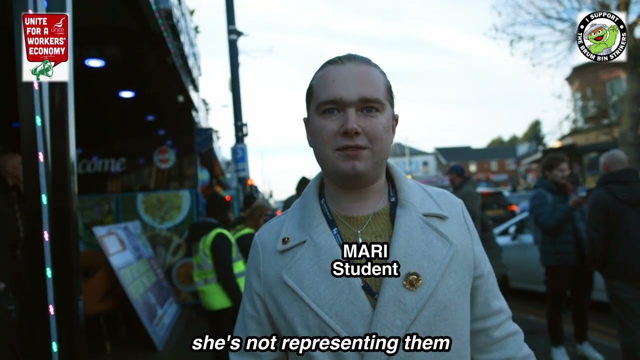 Birmingham bin strike - Shabana Mahmood Collective action
