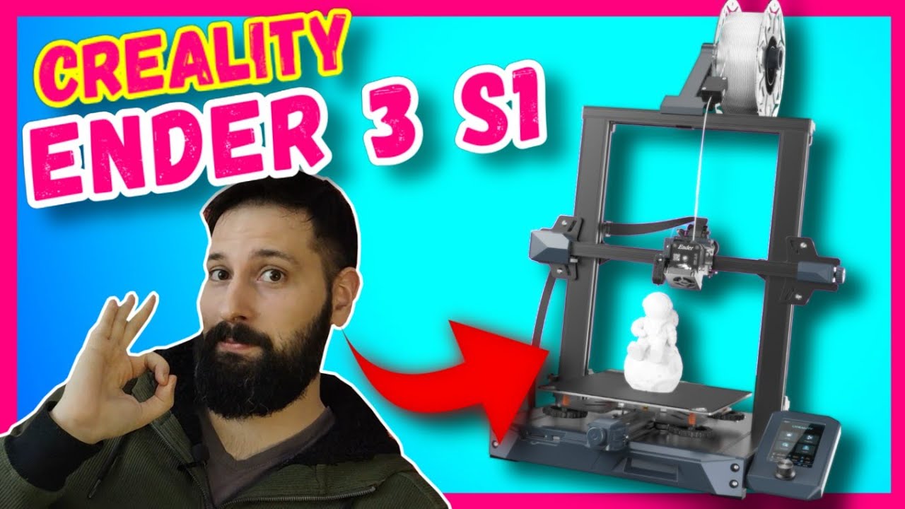 CREALITY ENDER 3 S1 | Mi primer impresora 3D!!! Perfecta para principiantes y expertos 😃