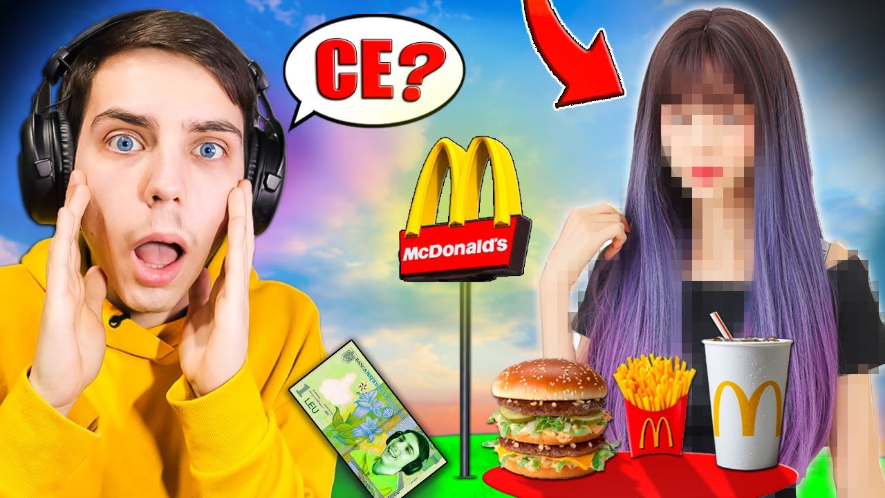 Am fost la McDonalds cu SORA MEA 😂