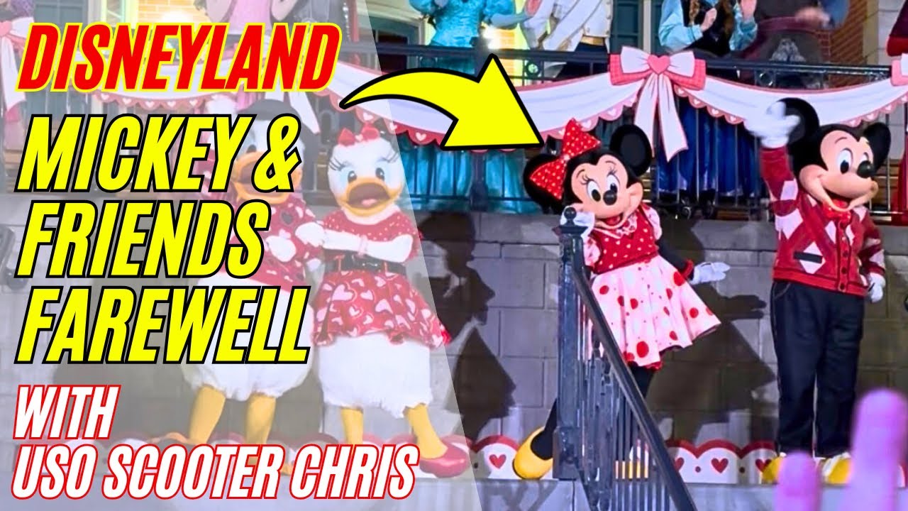 Mickey & Friends Farewell Sweetheart’s Nite 2026 at Disneyland! 