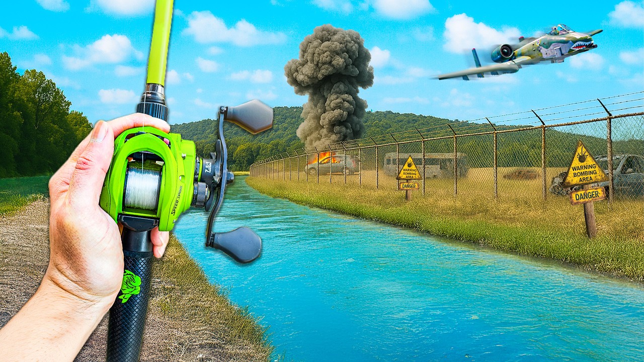 Fishing An Active Bombing Range