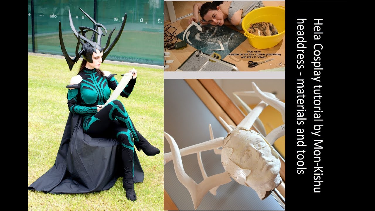 Hela Thor 3 Ragnarok Cosplay Headdress Tutorial - 01 Materials and Tools