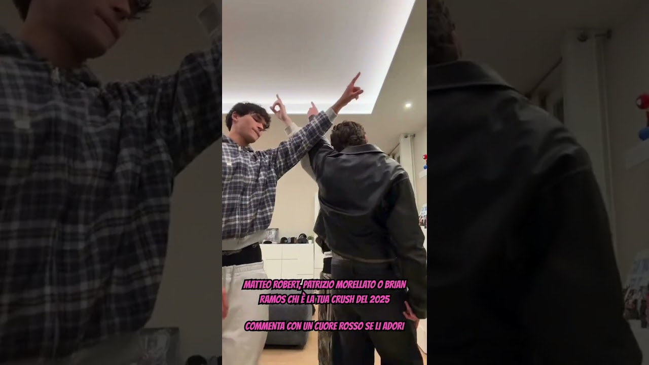 MATTEO ROBERT, PATRIZIO MORELLATO O BRIAN RAMOS CHI è LA TUA CRUSH DEL 2025 