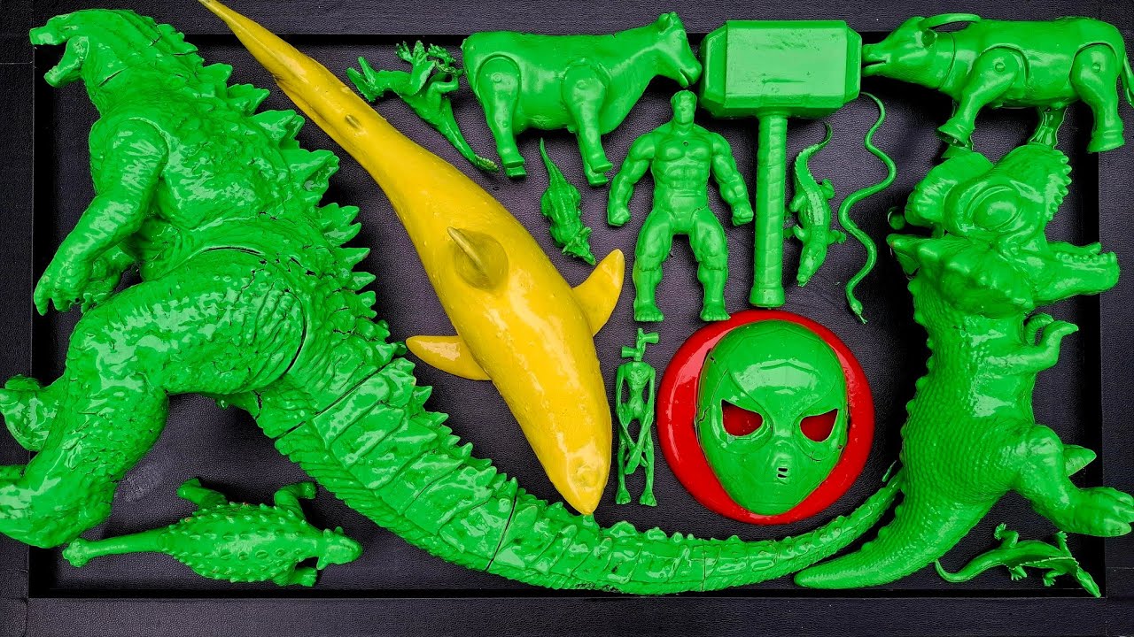 Dinosaurus Jurassic World Dominion:T-Rex/Brachiosaurus/Skibidi/Kingkong/Spiderman/Mosasaurus