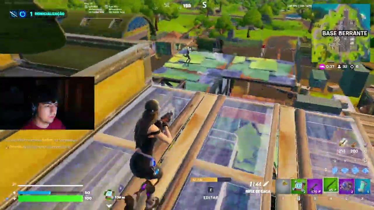 916GON RUSHOU GERAL E MOSTROU SUA MIRA PERFEITA NO FORTNITE