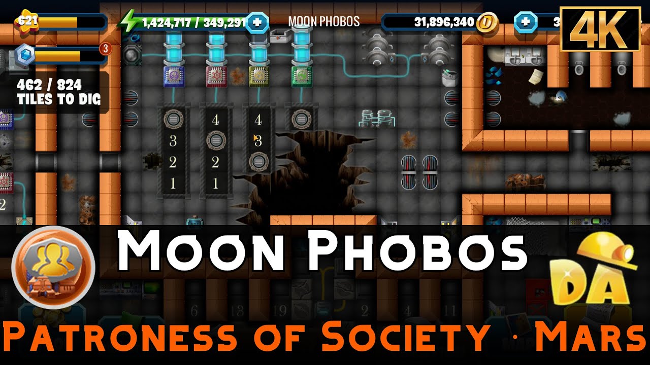 Moon Phobos | Patroness of Society #19 | Diggy's Adventure