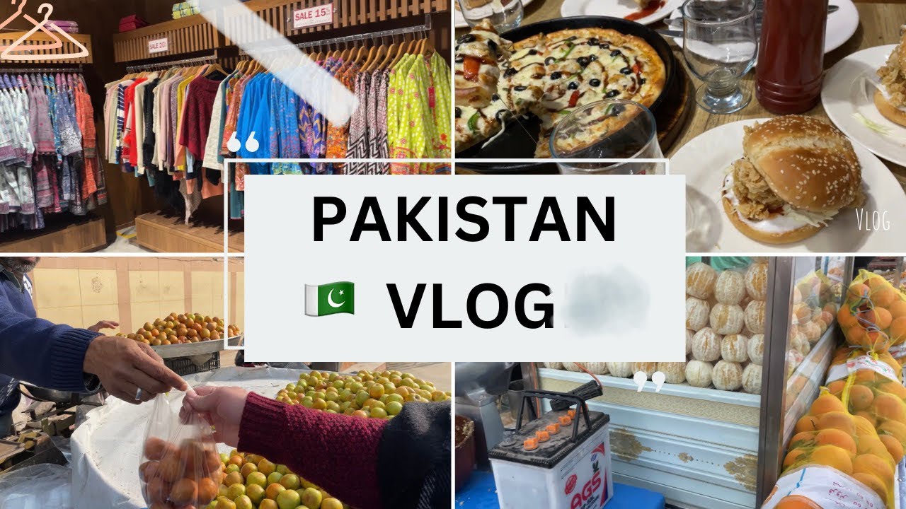 PAKISTAN VLOG! Jhelum, Bazaar, Islamabad