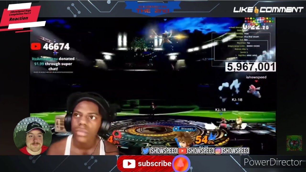 IShowSpeed Rage Compilation Part 5 Reaction