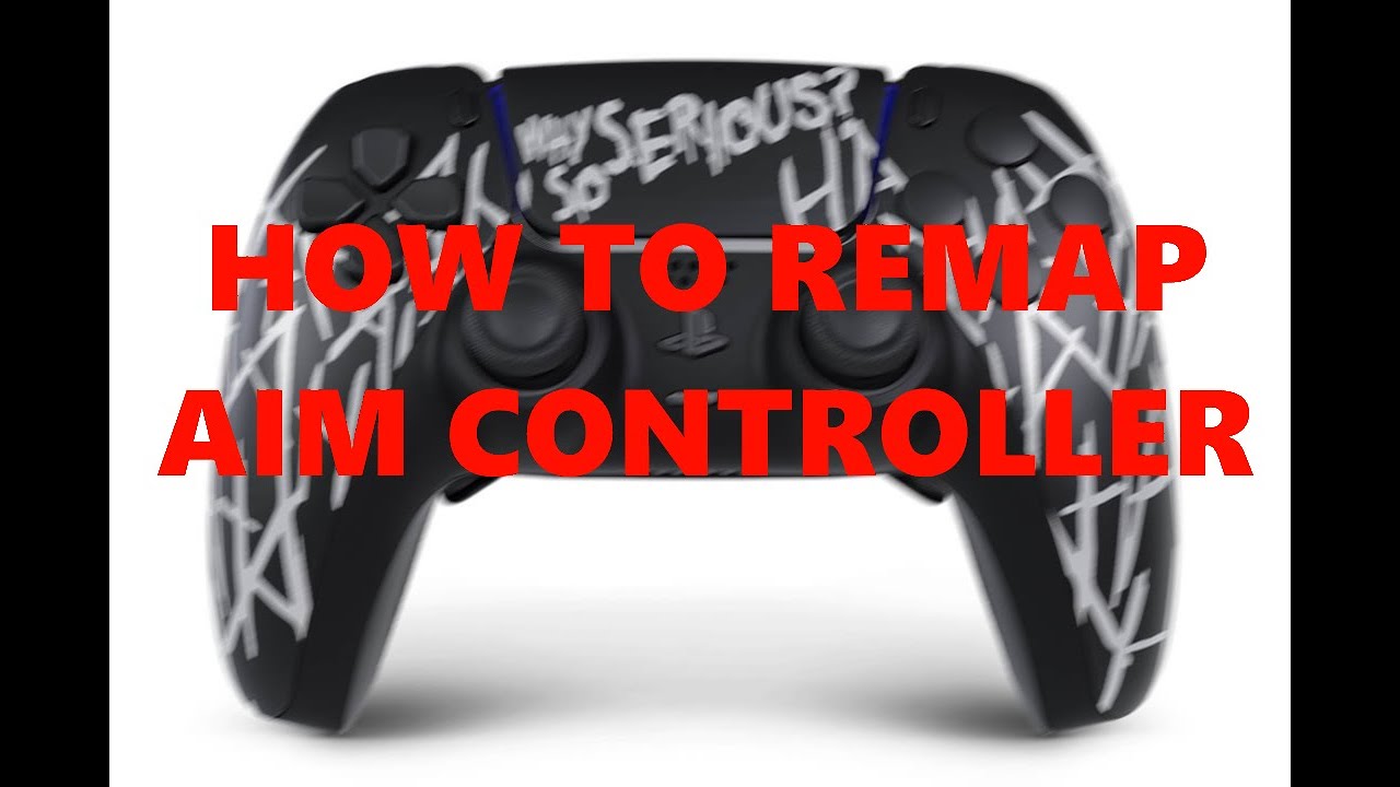 Remapping your PS5 Aim Controller back paddles!