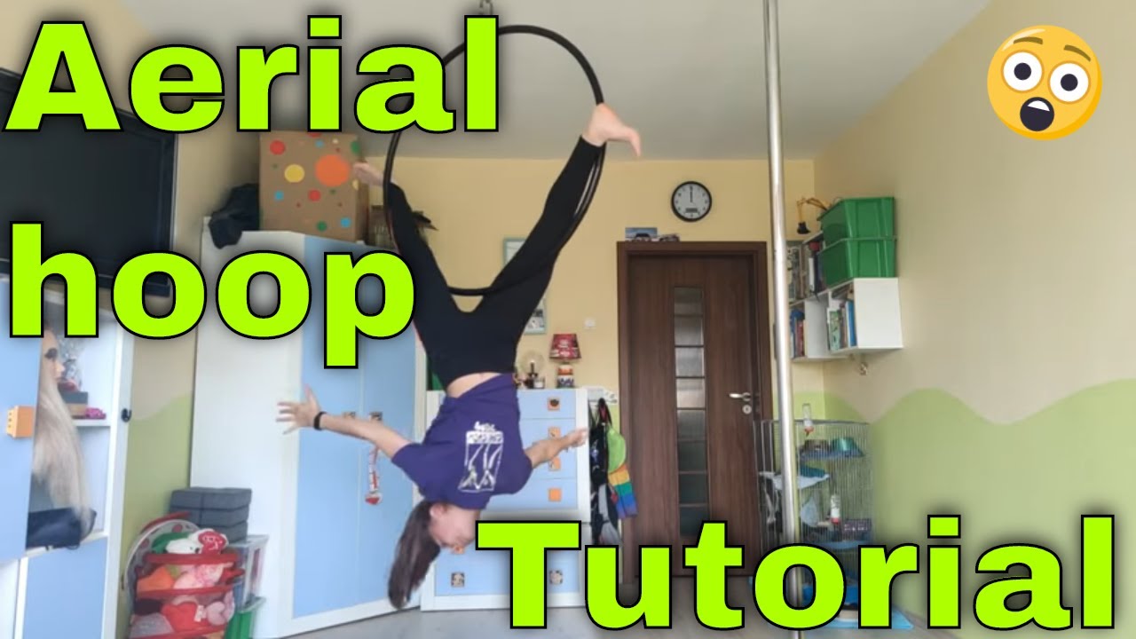 Aerial Hoop - intermediate poses (moves) #2