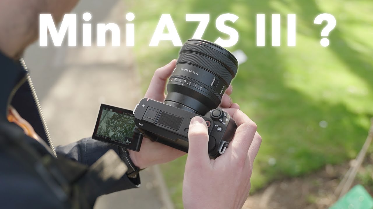 Sony ZV E1 : il fait TOUT pour MOINS CHER