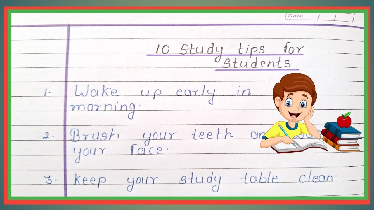Essay 10 Study Tips for Students to Score High Marks | Smart Study Guide