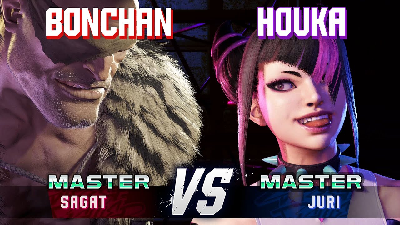 SF6 ▰ BONCHAN (Sagat) vs HOUKA (Juri) ▰ Street Fighter 6 Gameplay