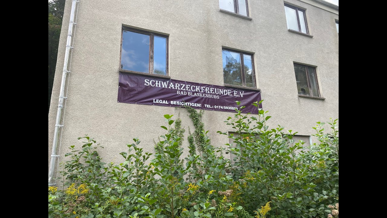 LEGALER ZUTRITT SCHLO&szlig; SCHWARZECK IN BAD BLANKENBURG | #lost PLACE #th&uuml;ringen #army