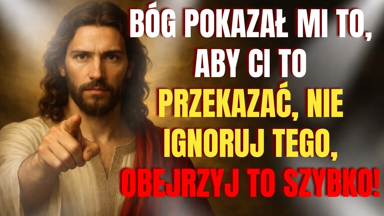 Bóg wysłał ci dziś wiadomość… Nie ignoruj jej.