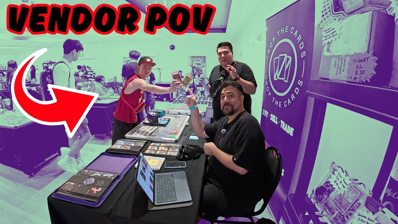 Deals, trades and... MERCH??? | Pokémon Vendor POV