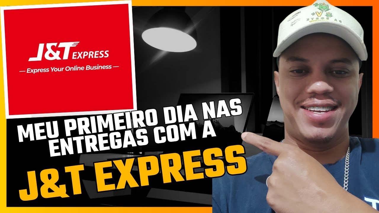 Meu primeiro dia de entrega de pacotes na J&T EXPRESS.