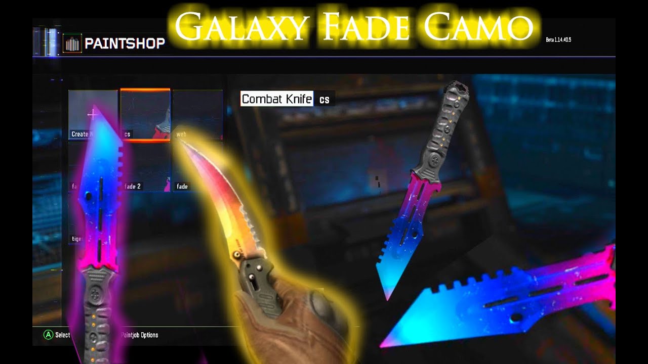 Black Ops 3 Camo Tutorial 