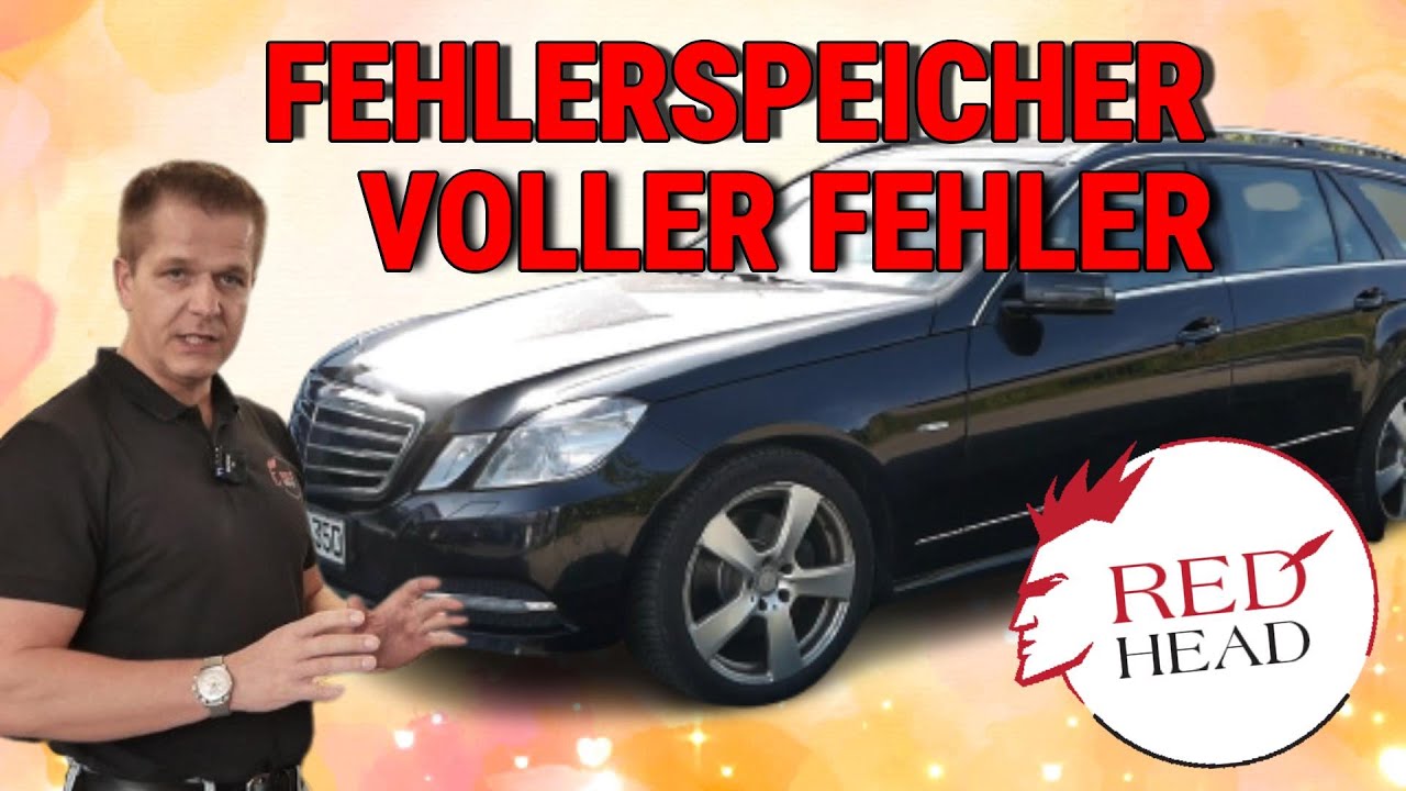 Mercedes-Benz E350 mit knapp 300.000 km - seine Schwächen und die Rettung | Redhead