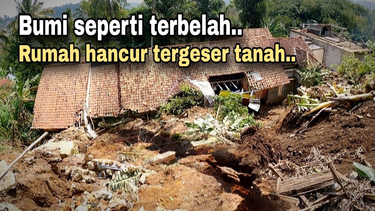 LEBIH NGERI..!! LOKASI KEDUA MAKIN PARAH AKIBAT TANAH BERGERAK DI DESA MENDALA BREBES.