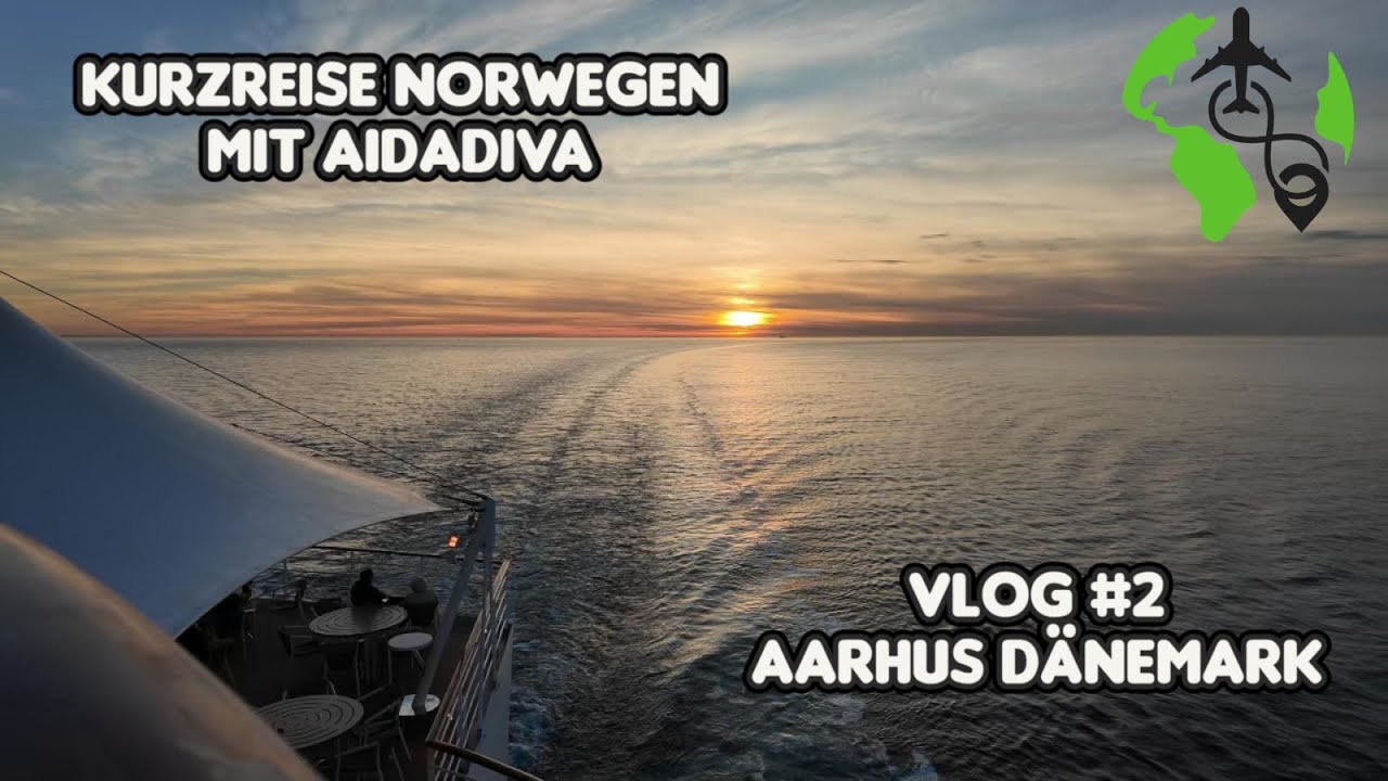 AIDA Kurzreise Norwegen – Neuer Hafen, neues Abenteuer: Aarhus in Dänemark! | Vlog Teil 2